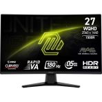 Msı Mag 274Cqf 27" 0.5 Ms 2K Curved 180 Hz Oyuncu Monitörü Outlet