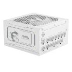MSI MAG A1000GL PCIE5 WHITE 1000W 80+ Gold Power Supply