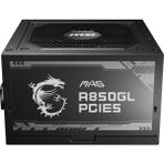 Msı Mag A850GL Pcıe5 Whıte 850W 80+ Gold Power Supplys