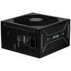 Msı Mag A850gls Pcıe5 850W 80+ Gold Plus Gen 5.1 Atx 3.1 135Mm Fanli Psu