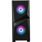 MSI MAG Forge 100R Bilgisayar Muhafazası Midi Dikey Tower Kasa