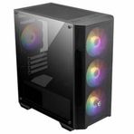 MSI Mag Forge M100A Akrilik Yan Panel Auto RGB Fan USB 3.2 mATX Bilgisayar Kasası