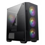 Msı Mag Forge M100a D60 Temperli Cam 4X A-Rgb Fan 4X 120Mm Fan 600W 80+ Bronze Psu Atx Gaming Bilgisayar Kasası