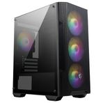 MSI MAG FORGE M100A D60 Temperli Cam 4xA-RGB Fan 4x120 mm Fan 600W 80+ Bronze PSU ATX Gaming Bilgisayar Kasası