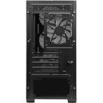 Msı Mag Forge M100R Temperli Cam 3X120MM 1X120MM Argb Fan Matx Gaming Bilgisayar - Siyah