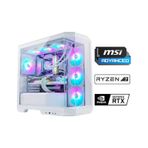 MSI Mag Pano White X170 R7-7800X3D 32 GB 1 TB M.2 NVMe SSD 12 GB RTX5070 Free Dos Masaüstü Oyuncu Bilgisayarı
