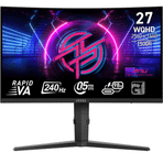 MSI MPG 275CQRXF 27 inç 240Hz 0.5ms Curve Oyuncu Monitörü Outlet - Teşhir
