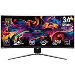 MSI MPG 341CQPX QD-OLED 34 inç 240Hz 0.03ms Curved Oyuncu Monitörü