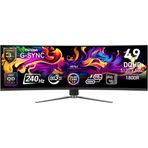 MSI MPG 491CQPX QD-OLED 49 inç 240Hz 0.03ms Curved 2K Oyuncu Monitörü