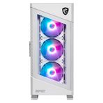 MSI MPG VELOX 100R WHITE 2xUSB3.2 TypeA 1xUSB3.2TypeC Temperli Cam ATX Gaming Bilgisayar Kasası