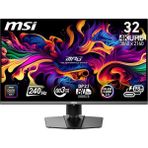 MSI Msı 31.5 Mpg 322URX Qd-Oled, Gaming Monitör, Uhd, 16:9 Flat, Qd-Oled, 240HZ, 0.03MS, G-Sync Compatible Outlet - 0,03 ms - 240 Hz