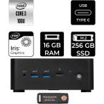 MSI Msı Cubi Nuc Core 3 100U Mini PC 16GB RAM 256GB SSD FreeDOS + Per4 USB 1M003EUP306 - Yok (Free Dos)