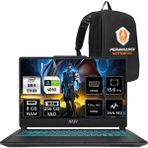 MSI Msı Cyborg 15 I5 13420H RTX4050 6gb 8gb Ram 256GB SSD 15.6" Fhd 144Hz Freedos A13VE2268XTRNNP301 Gaming Laptop + Per4 Çanta - 256 GB - 8 GB