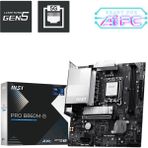 MSI Msı Pro B860M-B Intel B860 Soket 1851 Ddr5 9066+(OC)MHZ Matx Gaming (Oyuncu) Anakart