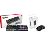 MSI Msı Vigor GK30 Tr Oyuncu Klavye Force GM300 Rgb Siyah Kablolu Gaming Mouse Set