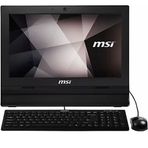 MSI Pro 16T 10M-252TR Intel Celeron 5205U 4GB 128GB SSD 15.6 inç HD Dokunmatik W11 Pro Siyah All In One Bilgisayar