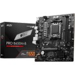 MSI PRO B650M-B AMD B650 Soket AM5 DDR5 6800MHz (OC) M.2 Anakart