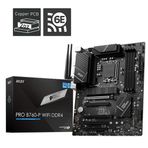 MSI Pro B760-P Wifi DDR4 Soket 1700 5333 Mhz Oc Matx Anakart