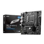 MSI Pro B760M-G DDR4 Soket 1700 4800 Mhz Oc M.2 Matx Anakart