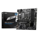 MSI Pro B760M-P Intel B760 LGA1700 DDR4 4800 Mhz OC VGA-HDMI-DP M.2 Matx Anakart