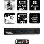 Msı Pro DP10 Intel Core I5 1340P 20GB 256GB SSD W11P Mini Pc & Per4 USB Bellek 13M002EUP366