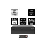 Msı Pro Dp80 Intel Core İ7 14700 96Gb 512Gb Ssd Fdos Mini Masaüstü Bilgisayar & Per4 Usb