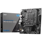 MSI PRO H610M-E DDR4 3200mhz(OC) M.2 1700p mATX Anakart