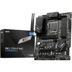 Msı Pro Z790-P Wifi Anakart - Intel 12., 13. Ve 14. Nesil Core İşlemcileri, Lga 1700-55A Drmos'u, Ddr5 Memory Boost 7000+Mhz/Oc, Pcıe 5.0 Ve 4.0 X16, 4 X M.2 Gen4, Wi-Fi 6E, 2.5G Lan, Atx'i Destekler