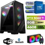 MSI Şafak-Gaming Pc Ddr5-Rtx 5060Tİ 8gb -Intel I7 14700KF – 64 GB Ddr5 Ram – 1 Tb M.2 SSD 5000 4000 – 240MM Sıvı Sogutma -Windows 11 Pro - 64GBRAM