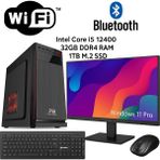 MSI Şafak -Ofis-Iş Pc-21”ınc Monitör - Intel I5 12400 – 32GB Ddr4 Ram – 1 Tb M.2 SSD – Klavye Mouse –wifi-Bluetooth- - ŞAFAK-OFİS-SET