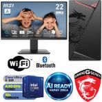 MSI Şafak-Ofis-Iş-Pc | Yapay Zeka (Aı) | Intel Core Ultra 5 | 32GB Ddr5 Ram | 1tb Nvme SSD | Wifi + Bluetooth | 22" Msı Monitör | Ofis Bilgisayarı Seti - 32GB-OFİS
