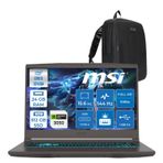 MSI Thin 15 Intel Core i5 13420H 24GB DDR4 512GB SSD 6GB/RTX3050/45W 15.6" FHD 144Hz IPS Windows 11 Pro Taşınabilir Bilgisayar 2868XTRH05 + ZettaÇanta