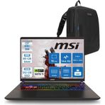 Msı Vector 16 Intel Core Ultra 7 255Hx 80Gb 512Gb Ssd Rtx5070tı 12Gb Tdp 140W Gddr7 Freedos 16" Fhd+ 144Hz Taşınabilir Bilgisayar A2xwhg091xtrf31 + Zetta Çanta