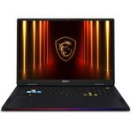 MSI Vector 18 HX AI A2XWIG-667TR Ultra 9 275HX 32GB RAM 1TB SSD RTX 5080 Windows 11 Home 18 inç Oyun Bilgisayarı