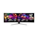 MSI Yenilenmiş 49" Mpg 491CQPX Qd-Oled 5120X1440 (Dqhd) Curve 1800R Qd-Oled 240HZ 0.03MS G-Sync Compatıble Gamıng Monıtor - 240 Hz - 49 inç