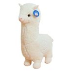 Msplenty1 Komik Çim Çamur Atı Alpaka Bebek Peluş Oyuncak Sevimli Bebek Yastık Bez Bebek Doğum Günü si (Yurt Dışından) - Beyaz - Gümüş