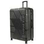 Msr 3B Abs Polo Battal Valiz - 55X37x88 Cm, 8 Tekerlekli, Şifreli Kilitli