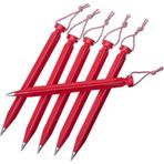MSR Dart Stake 6'lı Kırmızı Çadır Kazığı