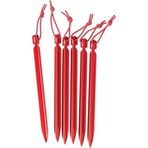 MSR Mini Groundhog Stake Kit V2 6'lı Kırmızı Çadır Kazığı