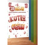 MSticker-23 Nisan Okul Kreş Cam Duvar Süslemesi Sticker Seti - Atatürk 23 Nisan