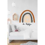MSticker Be Happy Gökkuşağı Çocuk Odası Duvar Sticker