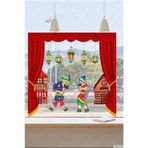 MSticker Hacivat Ve Karagöz Sahne Gösterisi Ramazan Sticker Seti