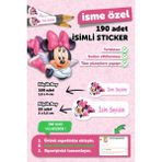 Msticker Okul Etiketi İsim Yazılabilen Kalem Defter Etiketi Sudana Dayanıklı