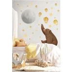 MSticker-Sevimli Ayı Ay Ve Yıldızlar Temalı Sticker Seti