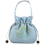 MSTZA İşlemeli çiçek Crossbody çanta inci zincir küçük inci Dolly çanta düğün akşam parti bez çanta kadın nedime çanta