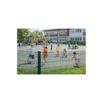 msy garden fenc 100 X 250cm -5 Adet Panel Çit Yeşil Bahçe Çiti – Direkler Dahil