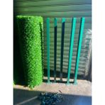 Msy Garden Fenc Çim Çit 150 cm x 10 mt + 5 Adet Galvanizli Çit Direği Aksesuarlar Dahil Bahçe Teli - Yeşil