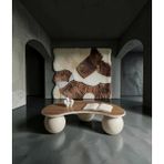 Msy Home Liora Modern Tasarımcı Imzalı Özel Seri Orta Sehpa(Üst Tabla Mdf Polipropilen Dekoratif Plastik Ayak) - Aytaşı-Ud