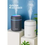 MSYELEKTRONİK LED Işıklı Mini Taşınabilir Oda Hava Nemlendirici & Buhar Makinesi H2O