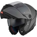 mt Atom 2 Sv Solid A2 Mat Kapalı Kask - 2XL - Titanyum